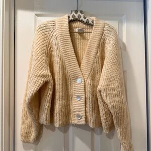 Cozy Cream Women's Cardigan Sweater vintage protokol